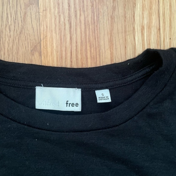 Wilfred Free Black Tee Shirt Size Small - Picture 3 of 6